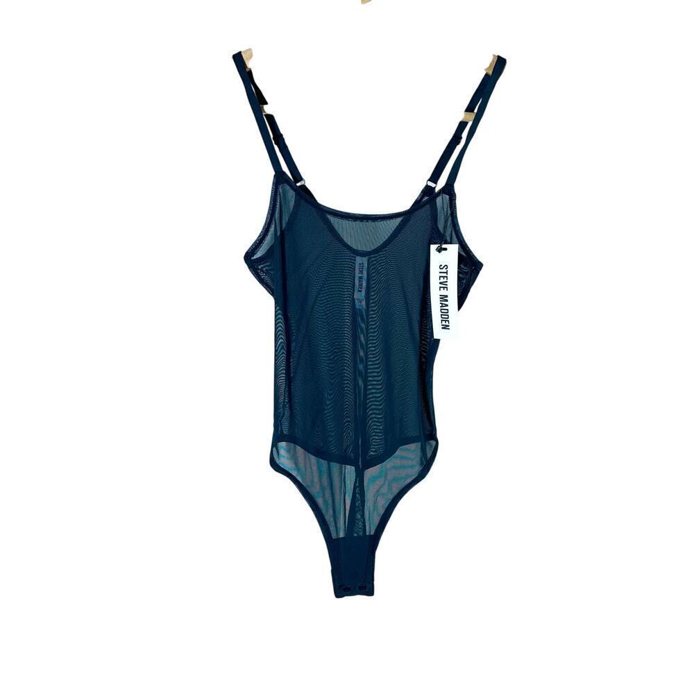 Steve Madden Intimates & Sleepwear Size Small Mesh Bodysuit Black